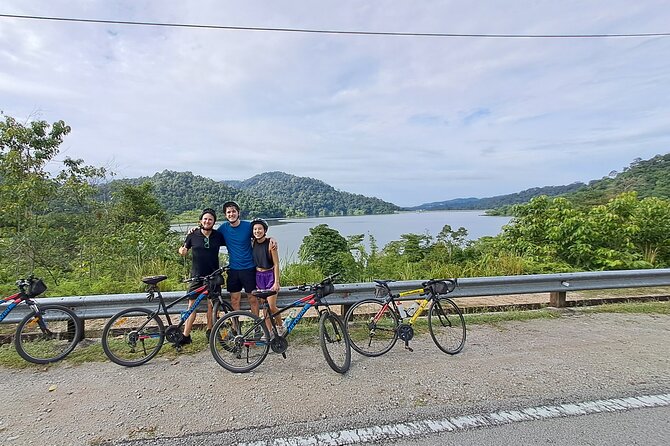Backcountry Cycling - The first miles pass through kampong Malaysia