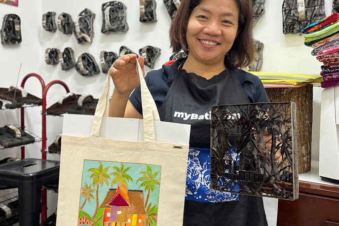 Batik Bag Painting Workshop by myBatik - A Private Class Near Kuala Lumpur’s Main Sights