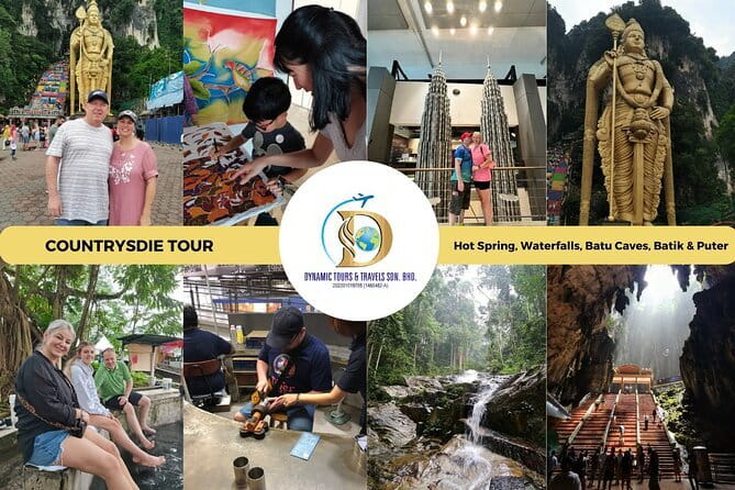 Batu Caves & Putrajaya Highlights: Landmarks & Botanical Garden - The Iron Mosque and the convention center viewpoint