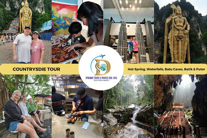 Countryside Tour Waterfall, Hot Springs & Batu Caves With Lunch - Royal Selangor pewter and the craft of metalwork