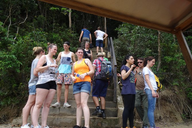 Day Tour Aborigine Village @ Rainforest Taman Negara + Batu Caves - Lunch at a floating restaurant and the waterfall stop