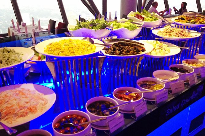 Dining at ORBIT Revolving Restaurant KL Tower with Transfers - The slow rotation and the best time to watch the city