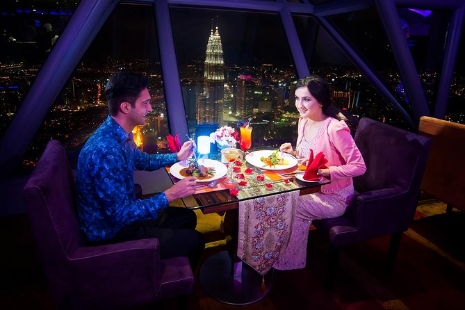 Dining at ORBIT Revolving Restaurant KL Tower with Transfers - Music, service, and the feel of the evening