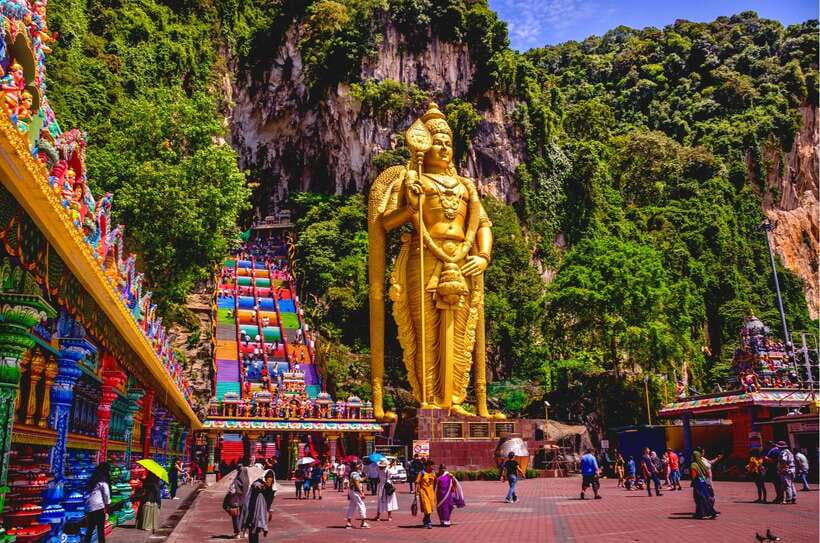 From Kuala Lumpur: Batu Caves Cultural Temple Tour - Brickfields and Little India from the car