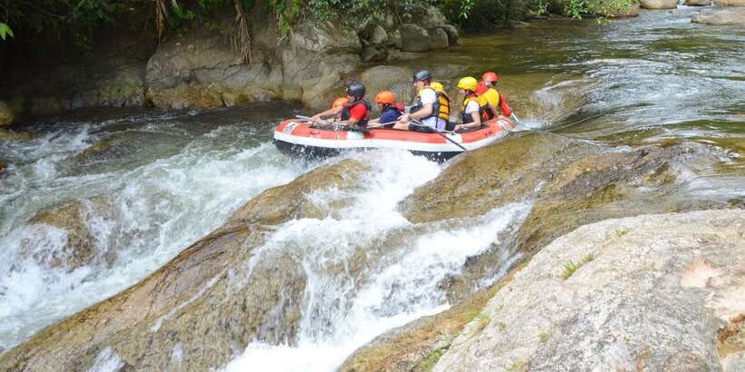 From Kuala Lumpur: Kampar River White Water Rafting - Lunch, a shower, and a certificate make the finish easy