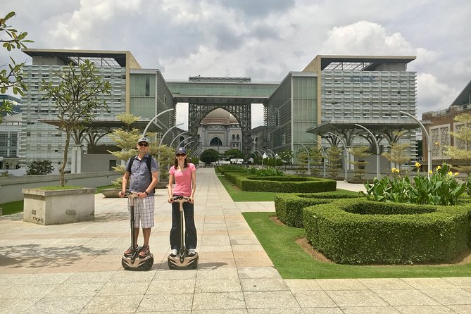Guided Eco Ride Segway Tour at Putrajaya, City in the Garden - Putrajaya Bridge and the first lake views