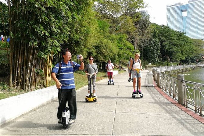 Guided Eco Ride Segway Tour at Putrajaya, City in the Garden - Putra Bridge and the route beneath it