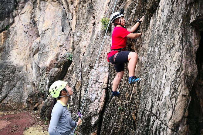 Half-Day Guided Rock Climbing in Batu Caves, Malaysia - Learning the ropes before the first route