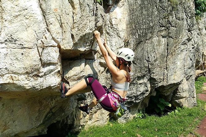 Half-Day Guided Rock Climbing in Batu Caves, Malaysia - Four routes, 15 to 30 meters high