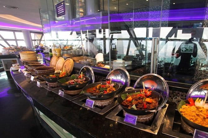 KL Tower Atmosphere 360 Revolving Dinning Experience - The view does most of the talking