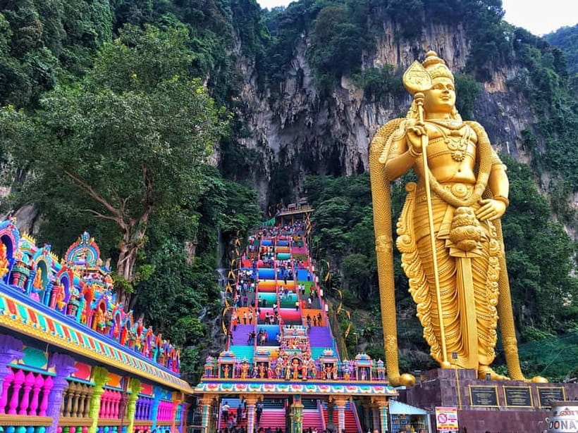 Kuala Lumpur Adventure:Kanching Falls, Ramayana & Batu Caves - Three sights, one half-day from Kuala Lumpur