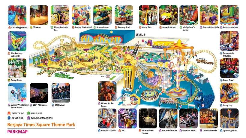 Kuala Lumpur: Berjaya Times Square Theme Park Entry Ticket - Is this a good rainy-day Kuala Lumpur plan?