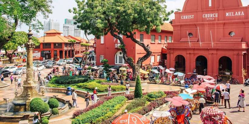 Malacca: Historical Private Malacca Tour from Kuala Lumpur - St. Petri Church and an address to verify