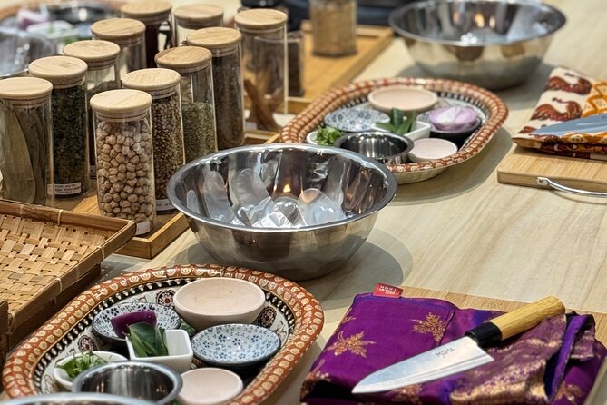 Malaysian Hands-On Cooking Class : Masala Medley - Kesari and masala chai finish the lesson