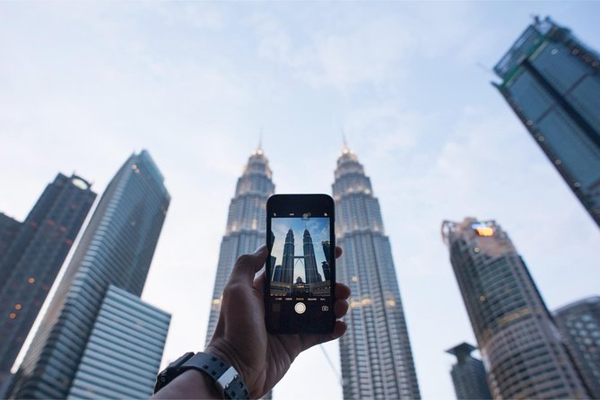 Private Kuala Lumpur Customizable Orientation Full Day Tour - The Petronas Twin Towers from ground level