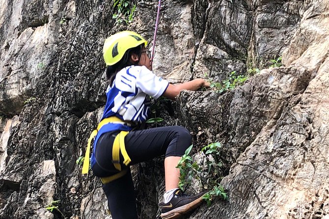 Rock Climbing guiding, top rope climbing includes full climbing gears and shoe. - Key points to know before you book