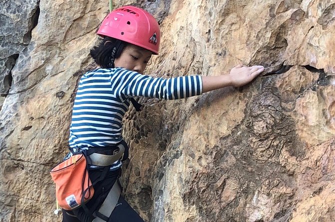 Rock Climbing guiding, top rope climbing includes full climbing gears and shoe. - Starting at Batu Caves at 8:30 am