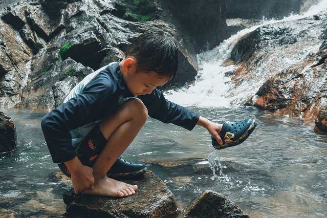 Secluded Waterfall Adventure - The upper pool for a swim and jump