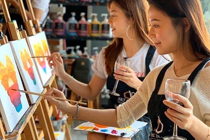 Sip & Paint Night - A blank canvas without the pressure