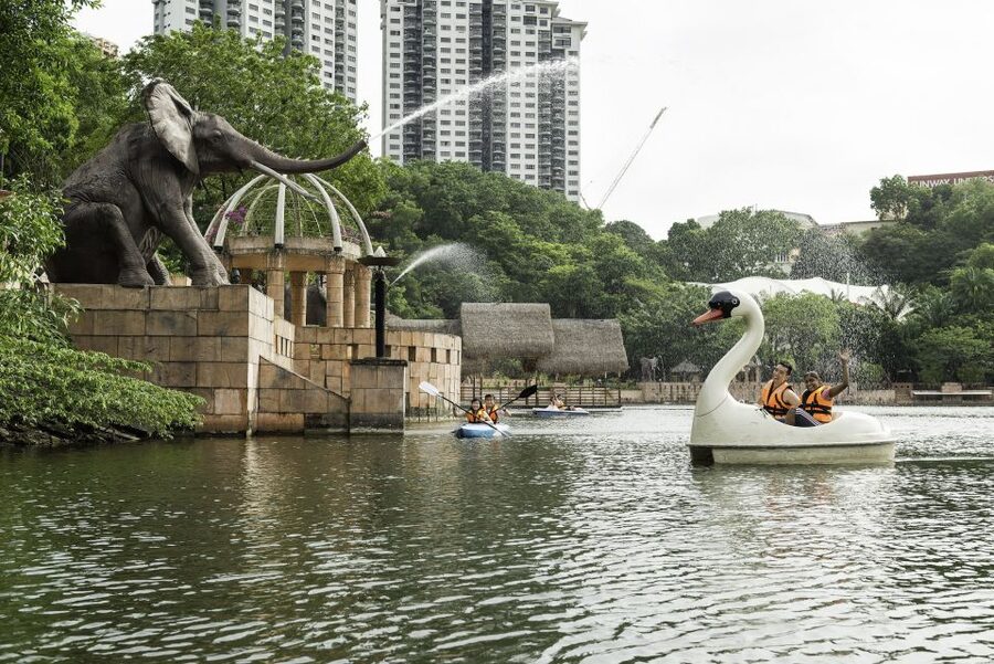 Sunway Lagoon Theme Park with Round-Trip Transfer - Amusement Park: rides with a Malaysian twist